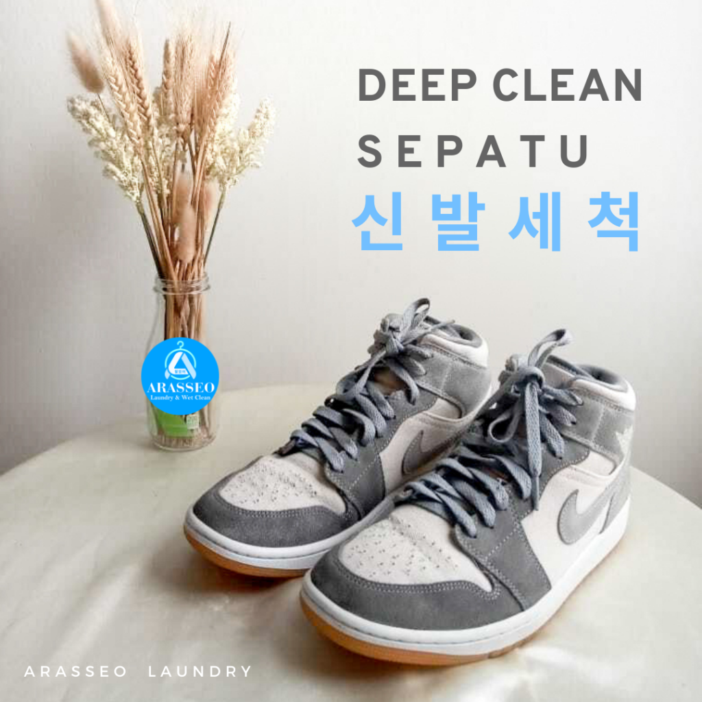 Foto Cuci Sepatu Suede Laundry Arasseo 1