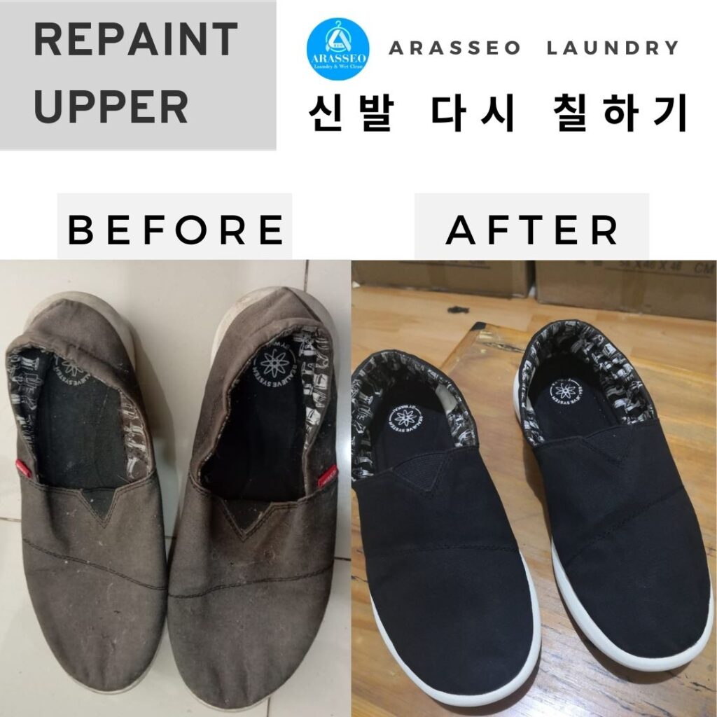 Foto Repaint Upper Sepatu Arasseo Laundry 1