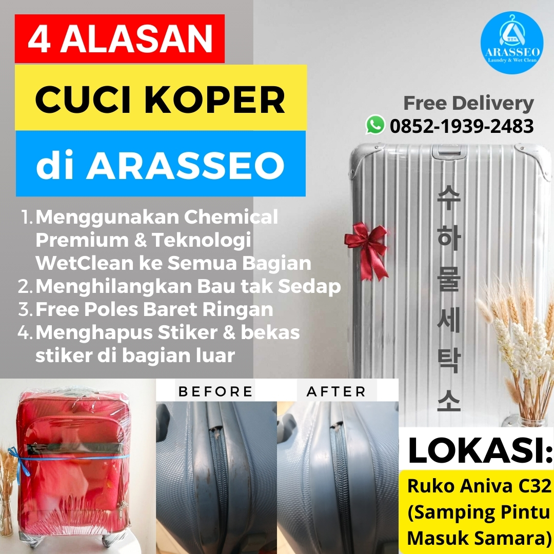 Foto 4 aAlasan Cuci Koper di Arasseo Laundry